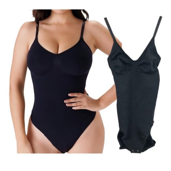 XL Bodysuit Sculpting Shapewear Black - Picture 1 of 7